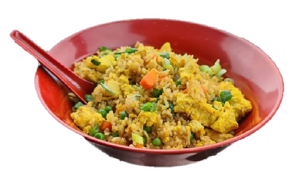 vegan egg fried rice