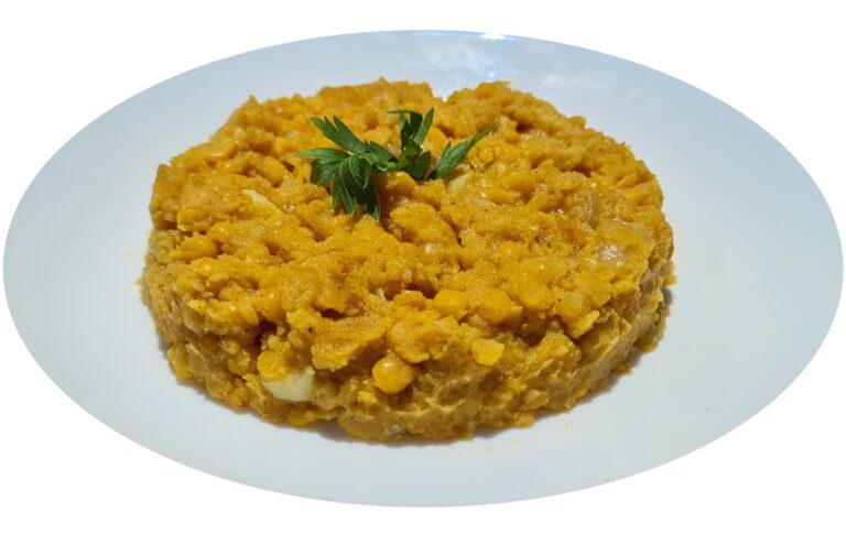 Vegan Kik Alicha from Ethiopia (lentil stew)