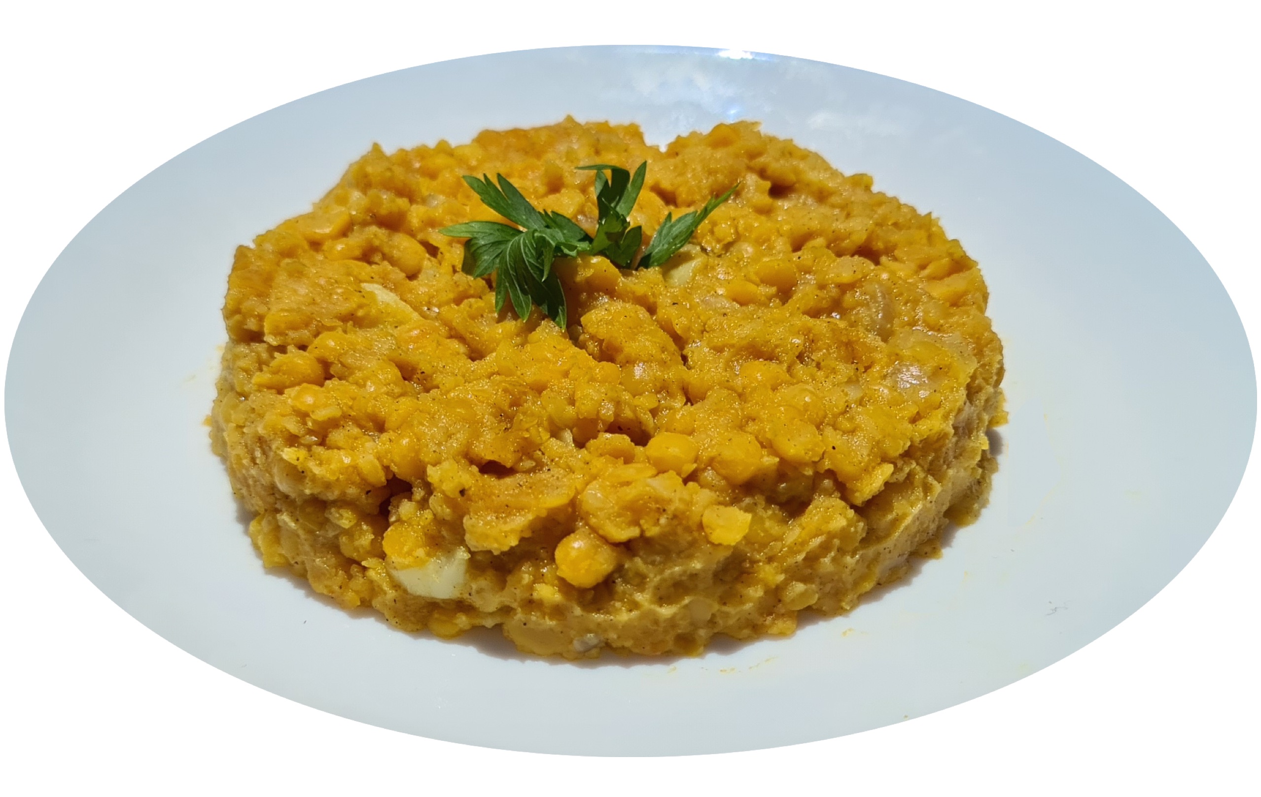 Vegan Kik Alicha from Ethiopia (lentil stew)